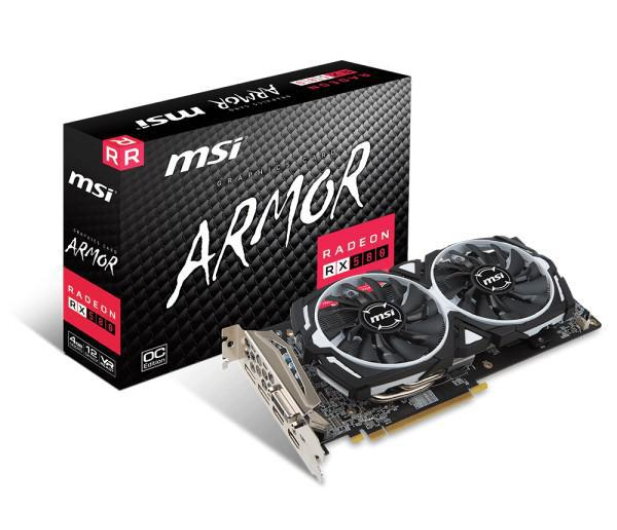 MSI Radeon RX 580 ARMOR 4G OC - 377947 - zdjęcie